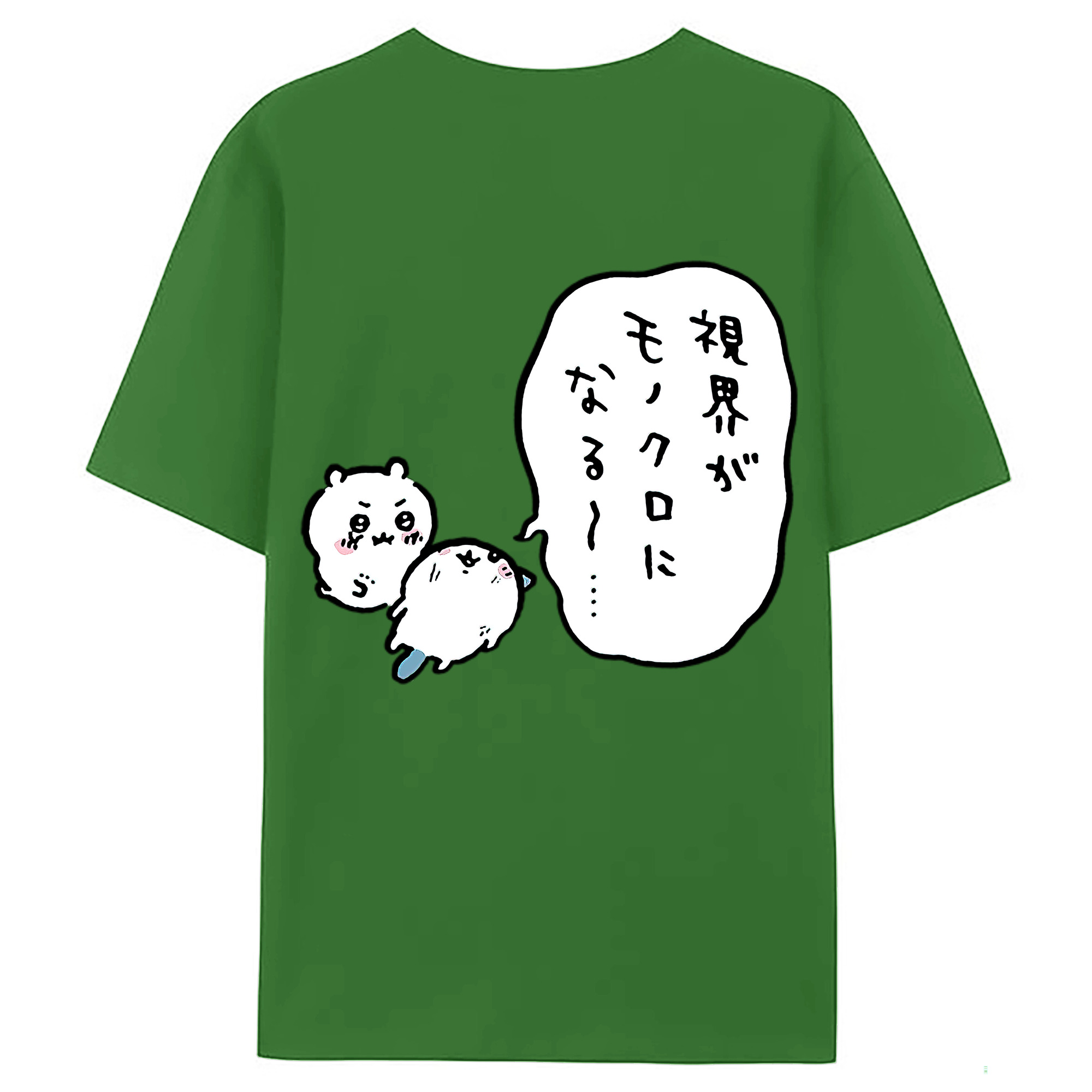 （画像用） ちいかわ ちいかわ Chii-kawa chiikawa レディース半袖Tシャツ(バックプリント)
